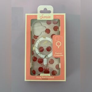 Sonix Cherry MagSafe Phone Case - Red and White IPhone 16
